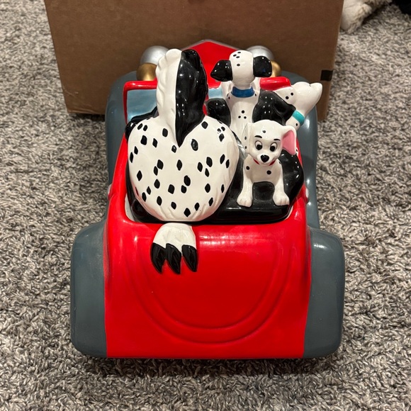 Disney Dalmatian Ceramic Car - Red and Gray - Picture 4 of 9